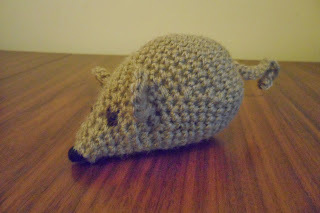 Not So Creepy Crochet Mouse