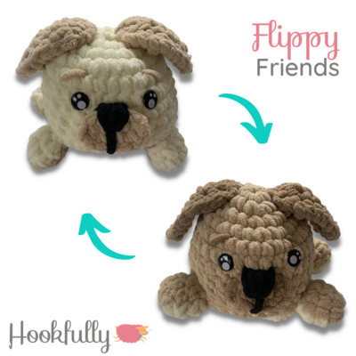 Reversible Puppy - Flippy Friends