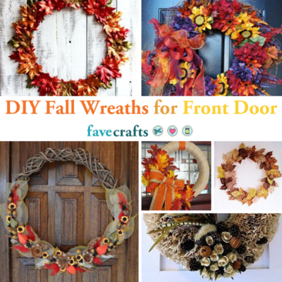 26 DIY Fall Wreaths for Front Door