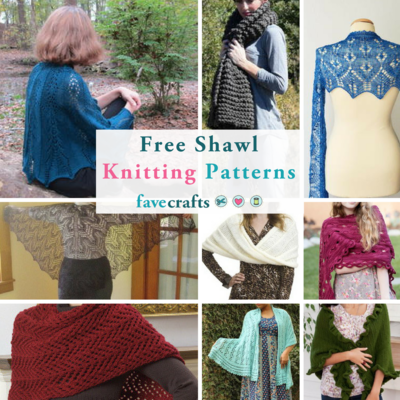 29 Free Shawl Knitting Patterns
